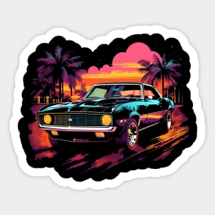 American Muscle Car 1967 Camaro Sticker